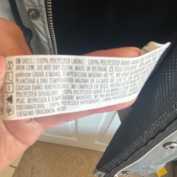 Raincoat Reflective Silver Gray Forever 21 Mens Size Large Long Sleeve - Picture 6 of 9